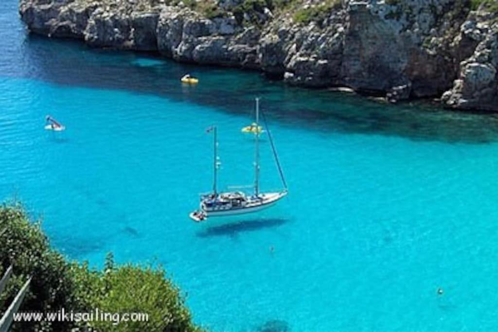 Precioso Apartamento Piscinas Cala En Porter Cala En Porter  Esterno foto